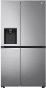 Refrigerador Smart LG Side By Side 611L Aço Escovado Uvnano 220V GC-L257SLP