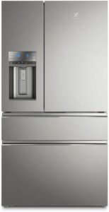 Geladeira Frost Free Electrolux 540 Litros 3 portas Inverse Inverter Cor Inox com Wi-fi (DM91X) 127V