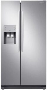 Refrigerador Side By Side Samsung de 02 Portas Frost Free com 501 Litros Painel Eletrônico Inox - RS50N3413S8/AZ