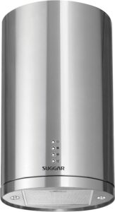 Coifa Ilha Redonda Quartzo 35 Cm Inox 220V - SUGGAR - TP3522IX
