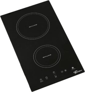 Fogão Cooktop Fischer 2Q Indução Mesa Vitrocerâmica Preta 220V
