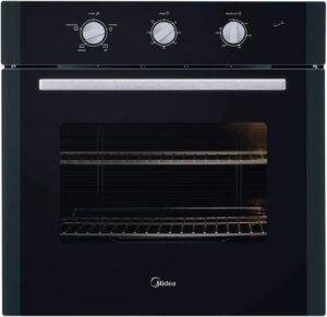 Forno Elétrico Embutir 80L LIVA Midea 220V, Preto