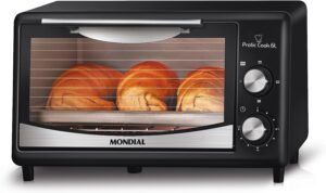 Forno Pratic Cook 6L, Mondial, Preto, 650W, 110V - FR-09