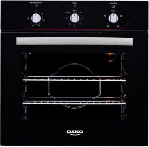 Forno de Embutir Elétrico Preto 60 Litros com Timer Dako Diplomata 220v