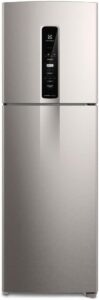 Geladeira Electrolux Frost Free Duplex Efficient Com Autosense Cor Inox Look 410L (IF45S) 127V
