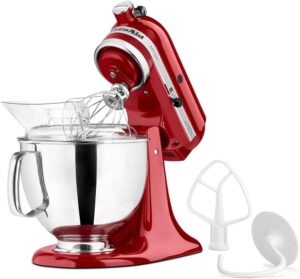 KitchenAid Stand Mixer Artisan Batedeira, Vermelho (Empire Red), 127V