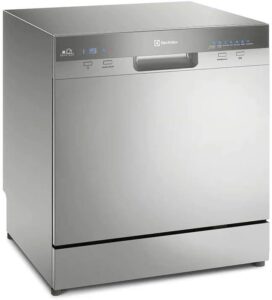 Lava-Louças Electrolux 8 Serviços Inox com Função Higienizar (LL08S) 127V
