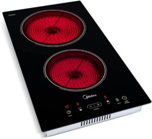 Midea, Cooktop Vitrocerâmico 2 Bocas
