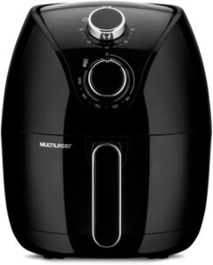 Air Fryer 4L com Grade 127V 1500W 60min de Timer Multilaser - CE221
