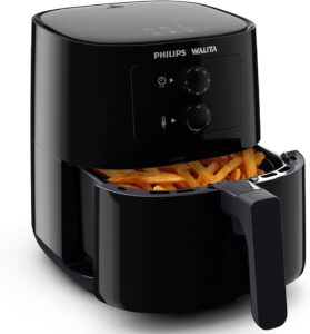 Fritadeira Airfryer Série 3000, Philips Walita, com 4.1L de capacidade, Preta, 1400W, 110v, RI9201/91
