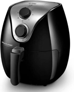 Fritadeira Elétrica Air Fryer 4L Digital 127V 1500W Preta Multilaser - CE168
