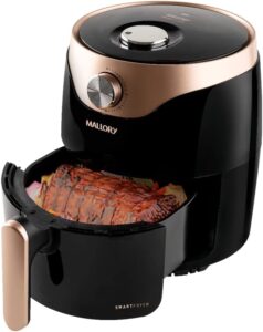 Fritadeira Elétrica Mallory Smart Fryer 3 Litros Preto/Dourado - 127V
