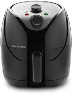 Fritadeira Elétrica Multilaser Air Fryer 127V 1700W Capacidade de 6,5L Preta - CE125
