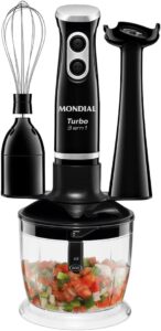 Mixer Turbo 3 em 1, Mondial, Preto, 350W, 110V - M-14
