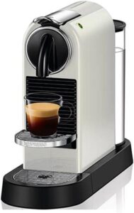 Nespresso CitiZ Cafeteira 110V, máquina de café Espresso em casa, cápsula / cápsula elétrica automática (branca)
