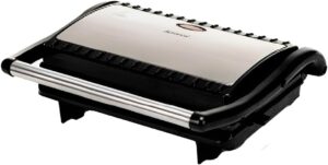 Sanduicheira e Grill Amvox Ams 800 127v - Preto/Inox
