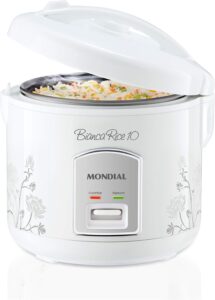 Panela Elétrica Bianca Rice 10, Mondial, Branco, 700W, 110V - PE-10
