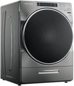 Máquina de Lavar Brastemp 15kg Titanium com Dispenser Auto Dosagem e Função Mais Roupas - BNF15AS 110V