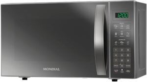 Micro-Ondas, Mondial, Cinza_Espelhado, 1200W, 220V - MO-01-21-E