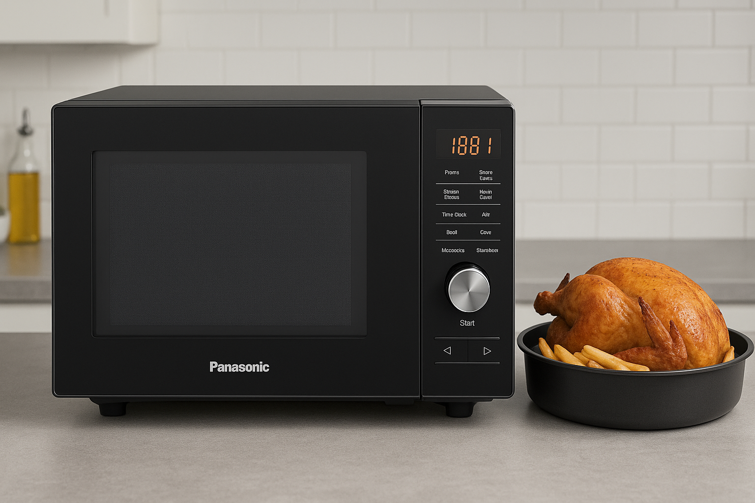 microondas air fryer panasonic é bom