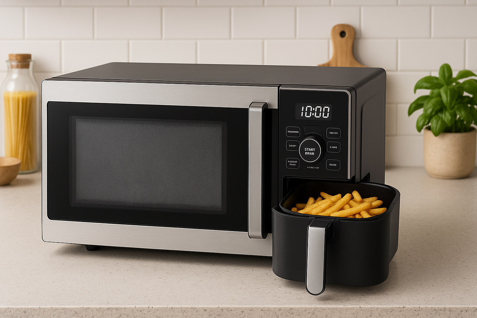 microondas com airfryer é bom