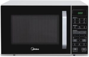 Forno Micro-ondas 35L Branco e Preto Midea 127V MXSA35P1