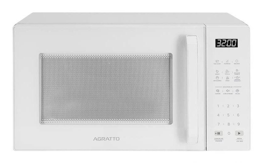 Micro-ondas Agratto 32 litros branco AMIC02BN