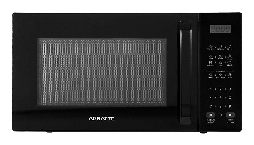 Micro-ondas Agratto 32 litros preto AMIC01N