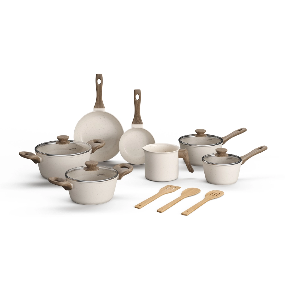 Jogo de panelas Mimo Style Style Cook Mármol 10 peças
