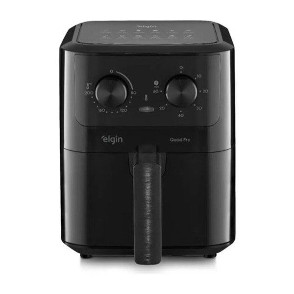 Air fryer Elgin Quad Fry de 4,2 litros, preta
