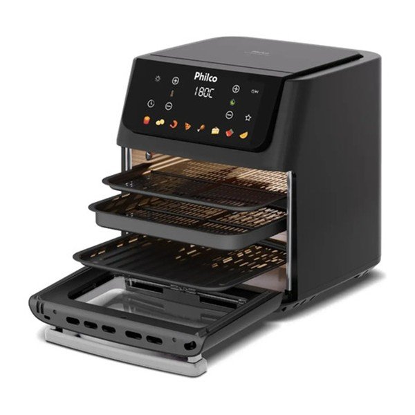 Air fryer tipo forno Philco PAF16C de 16 litros