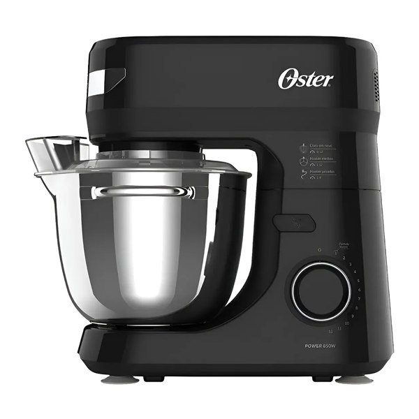 Batedeira planetária Oster Inox III com tigela de aço
