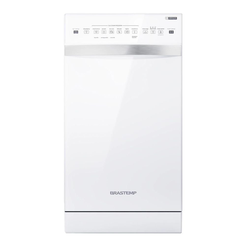 Lava-louças 10 serviços Brastemp BLF10, branca