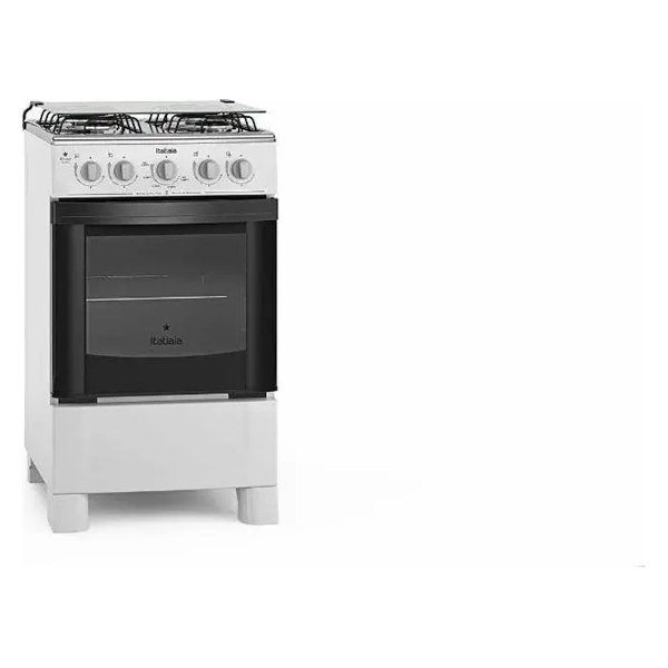 Fogão 4 bocas Itatiaia Star Clean branco