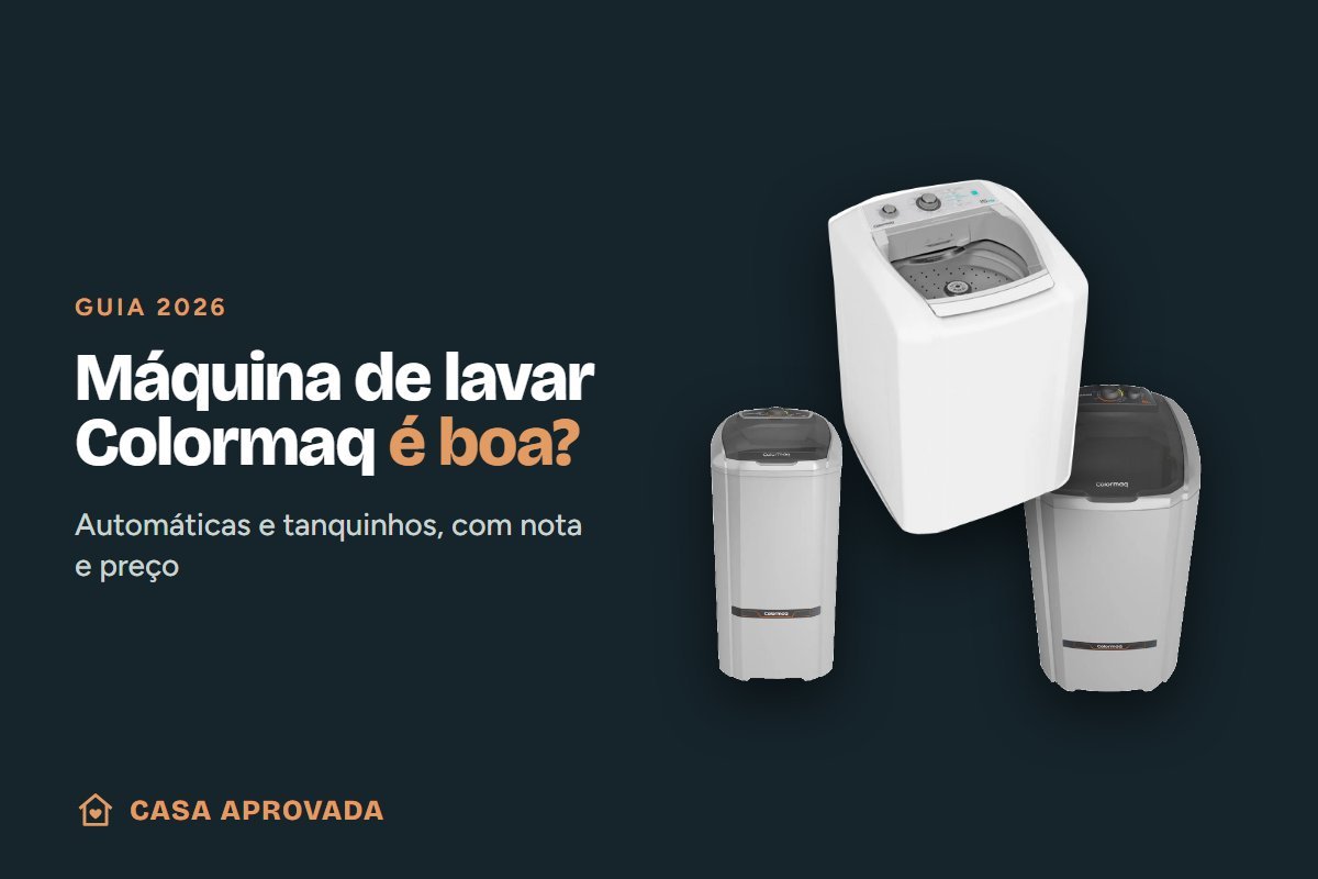 Máquina de lavar Colormaq é boa? Automáticas e tanquinhos