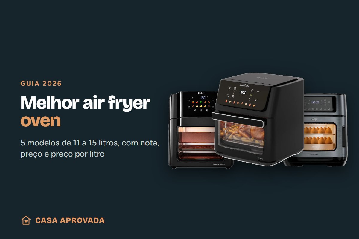 Melhor air fryer oven: Britânia, Philco e WAP