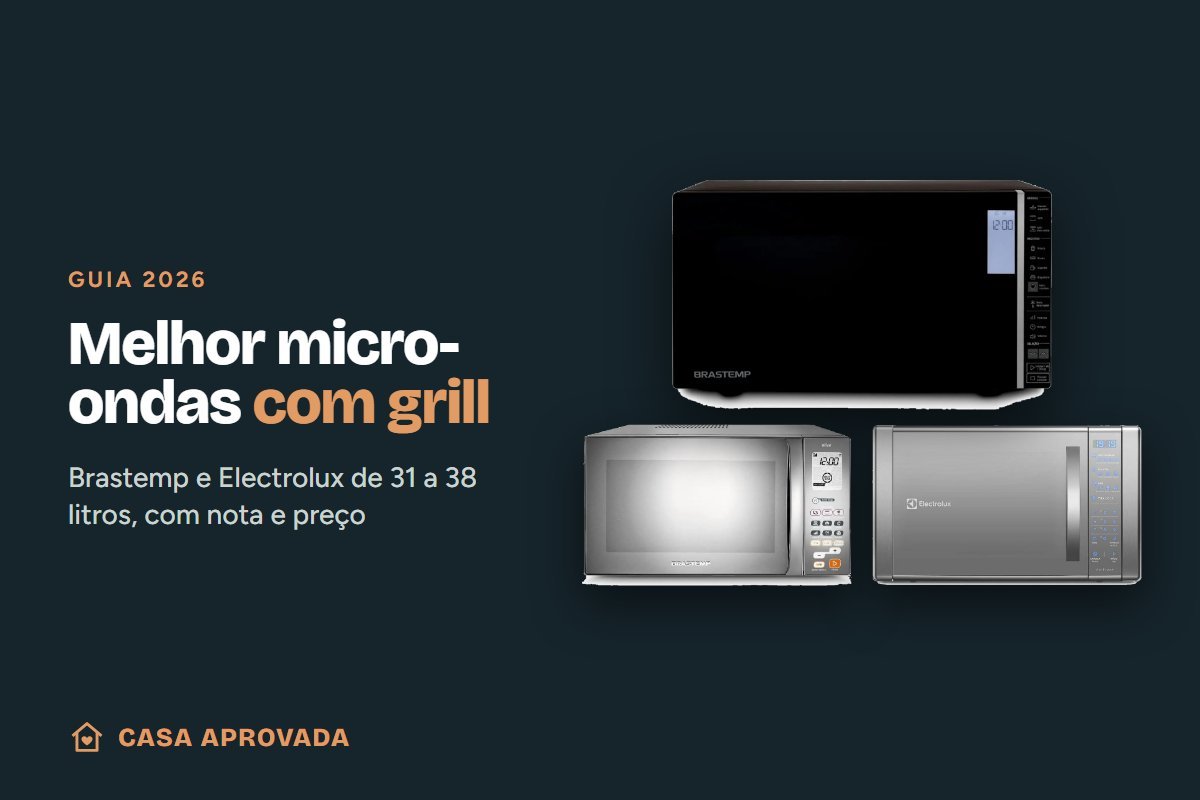 Melhor micro-ondas com grill: Brastemp e Electrolux