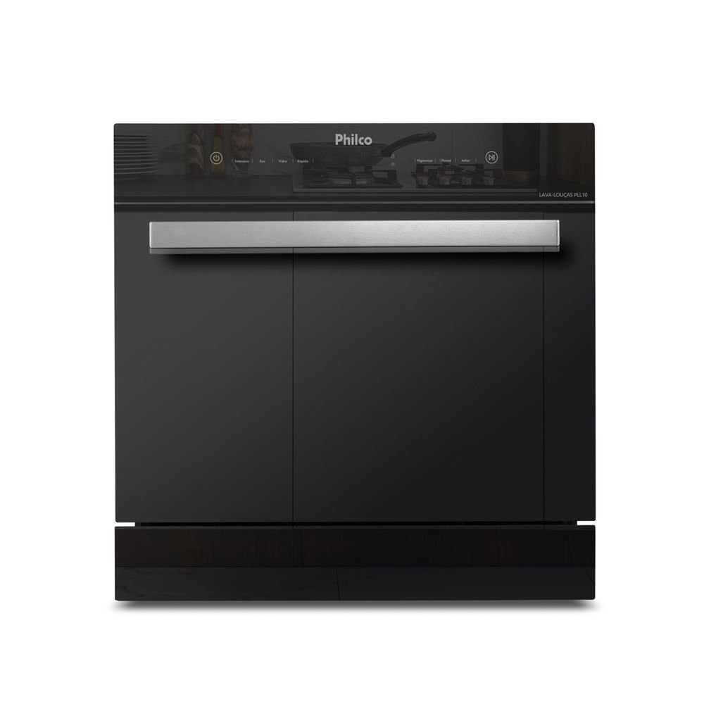 Lava-louças Philco PLL10 de 10 serviços, preta